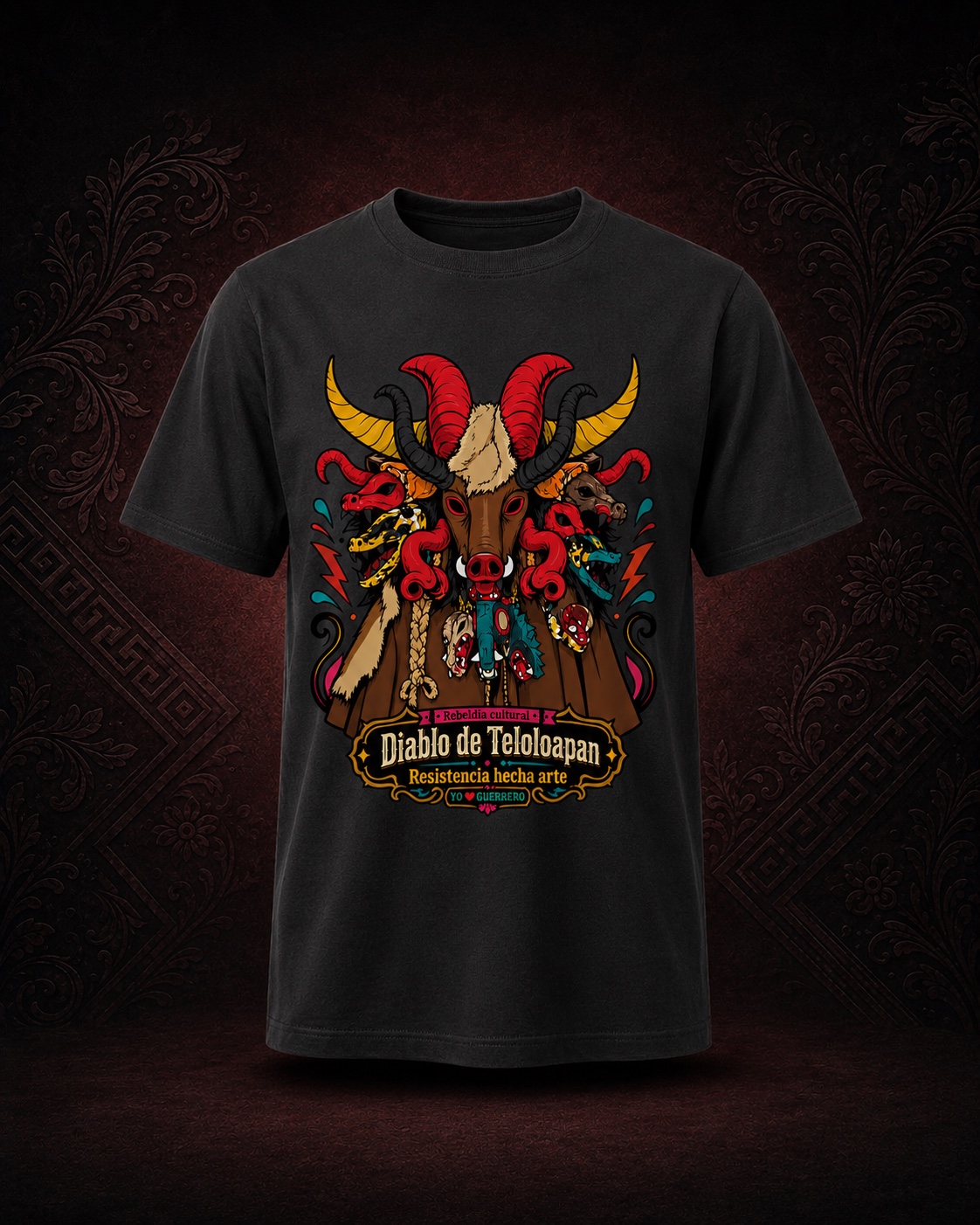 Playera Diablo de Teloloapan, Resistencia hecha arte